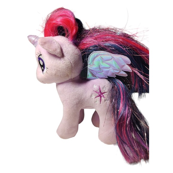 TY My Little Pony Twilight Sparkle Purple Unicorn 7 in Plush Toy 2016 With Wings - Picture 5 of 9